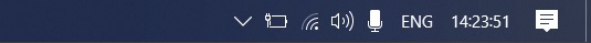 Taskbar clock seconds