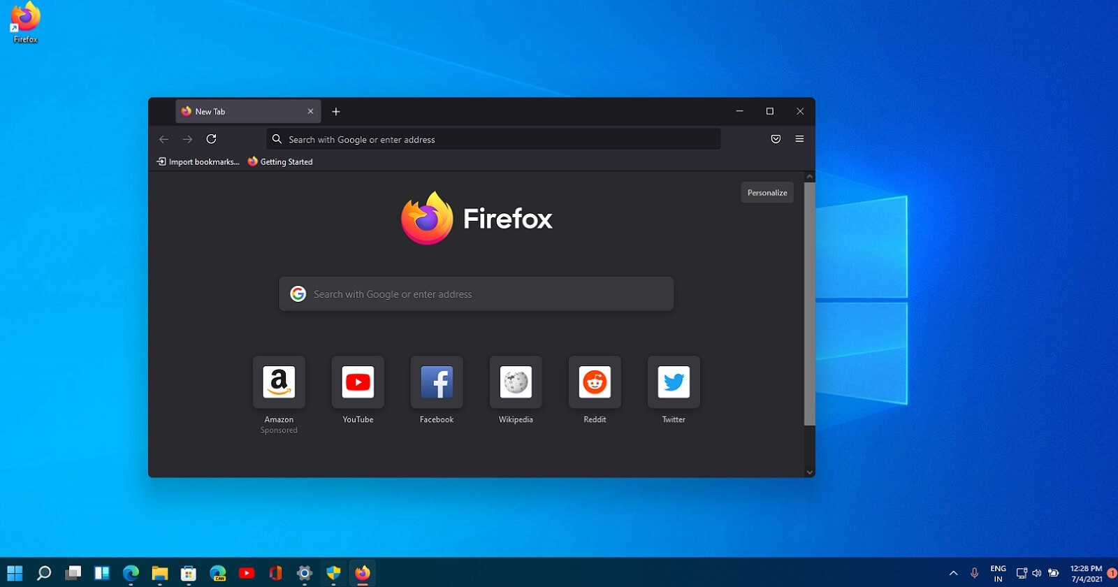 what is the latest version of firefox for windows 7