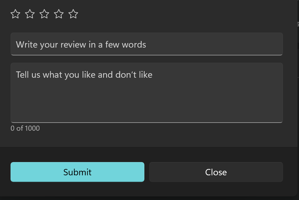 Windows 11 Store reviews