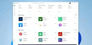 Windows 11 app store