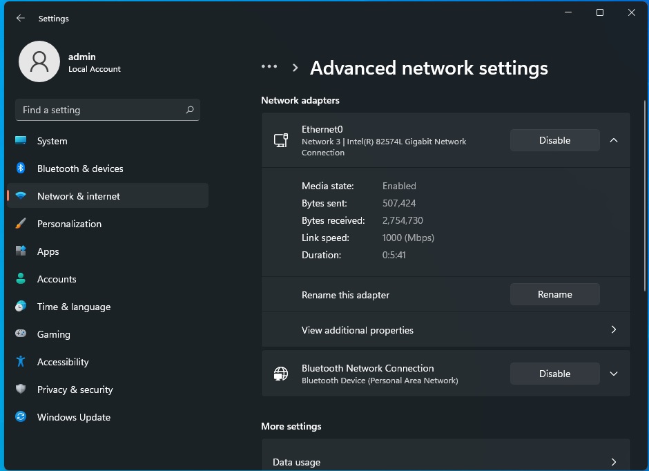 Network Sharing Settings In Windows 11