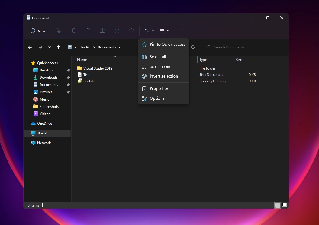 File Explorer Mica