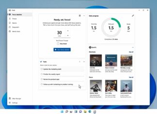 Windows 11 Focus Sessions