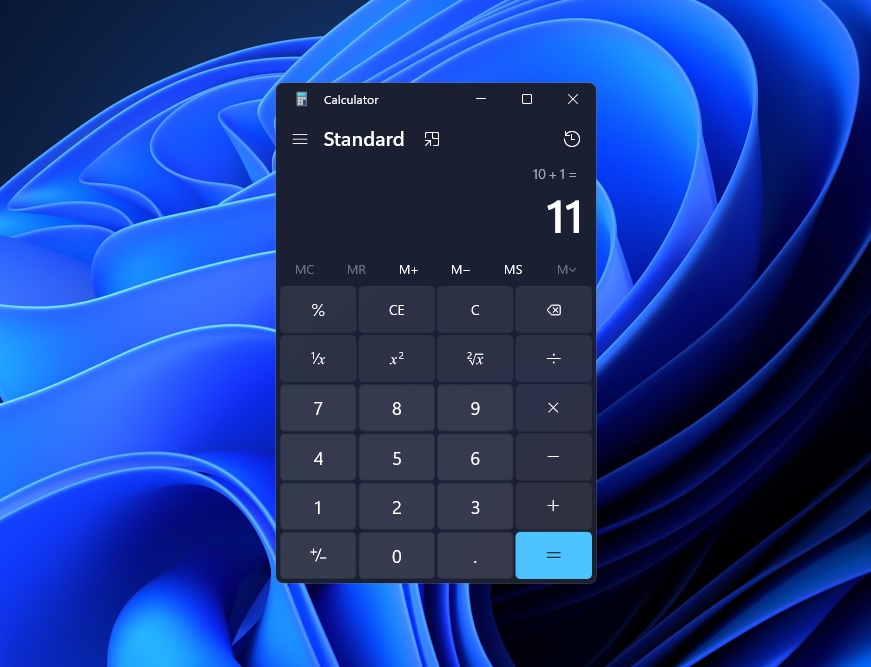 Windows Calculator refresh