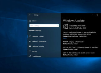 Windows 10 KB5005101