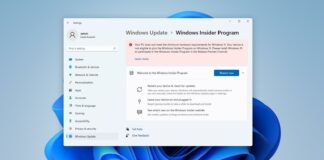 Windows 11 preview unsupported PCs