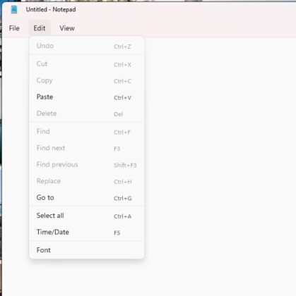 Microsoft accidentally shows off new Notepad for Windows 11