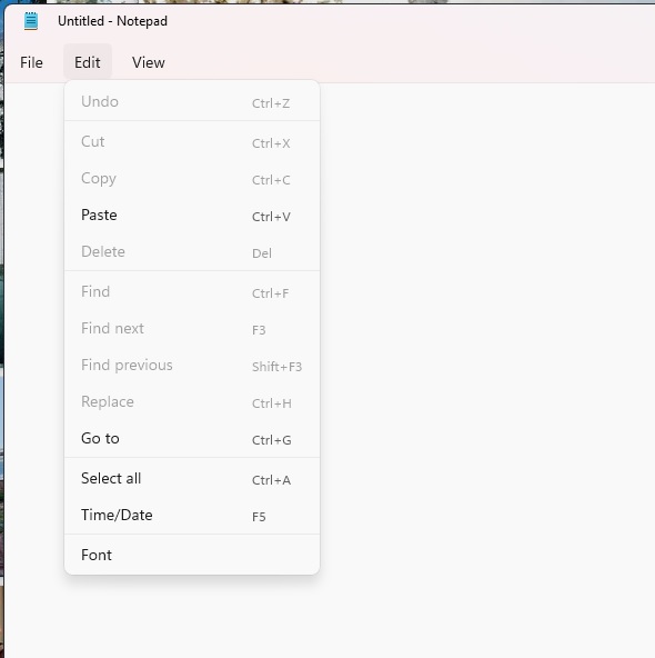 Notepad for Windows 11