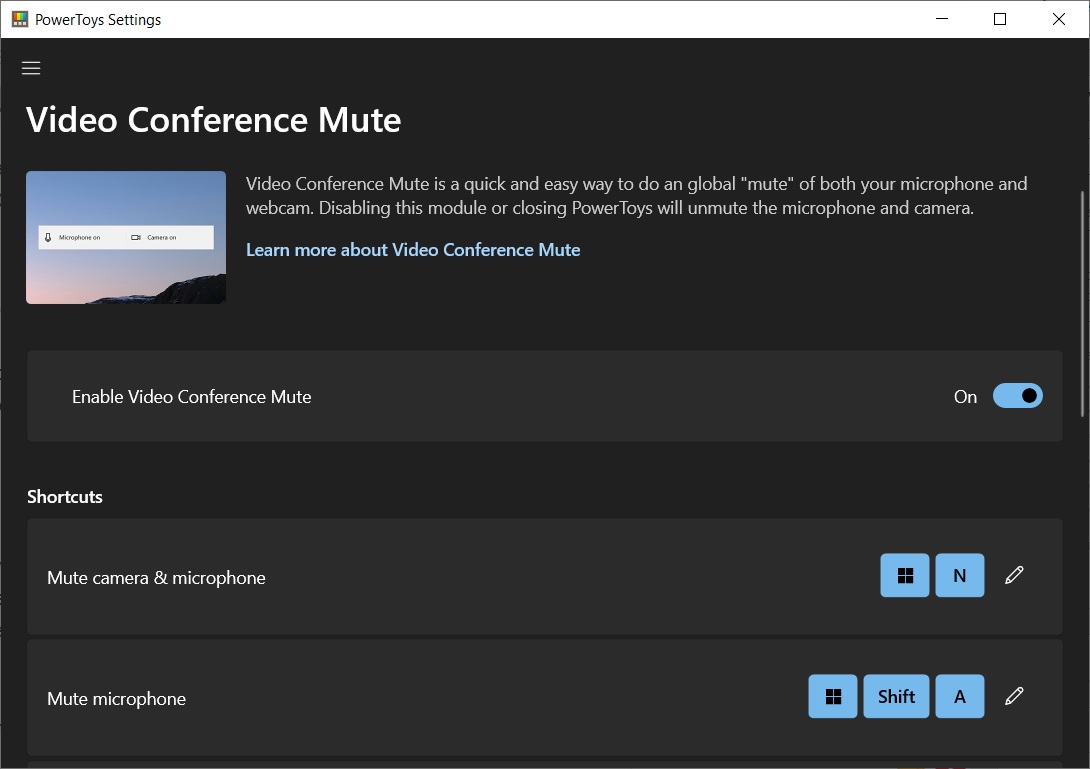 Video Conference Mute