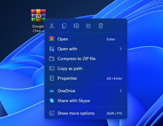 Windows 11 context menu devs