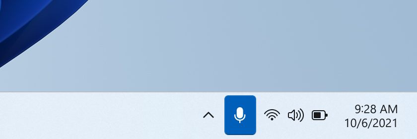 Taskbar mute toggle