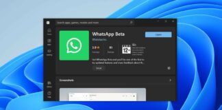 WhatsApp UWP for Windows 11