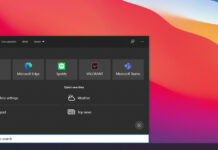 Windows 10 Search dark mode