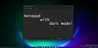 Notepad for Windows 11