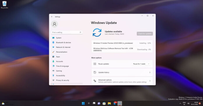 Windows 11 Build 22523 features