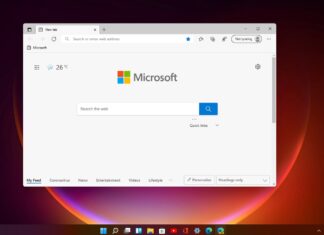 Windows 11 Edge browser