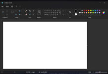 Windows 11 Paint dark mode