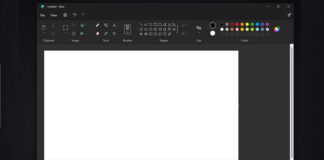 Windows 11 Paint dark mode