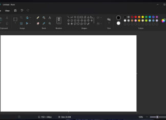 Windows 11 Paint dark mode