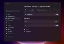 Windows 11 airplane mode