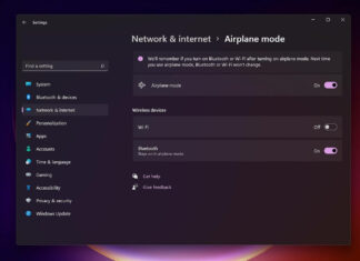 Windows 11 airplane mode