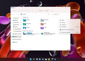 Windows 11 context menu update