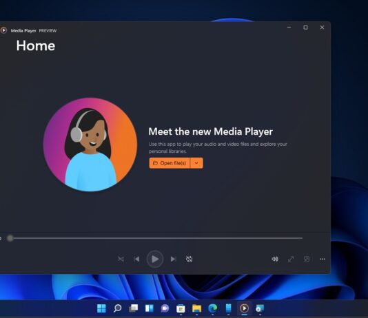 Windows 11 Media Player update
