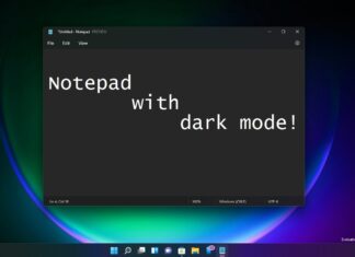 Notepad for Windows 11