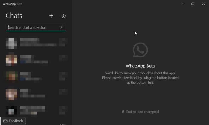 WhatsApp dark