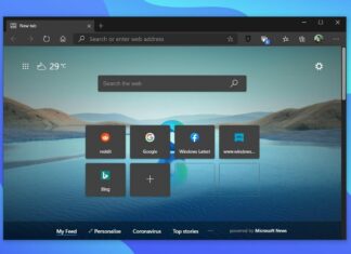 Microsoft Edge performance feature