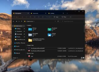 Windows 11 Explorer tabs updated