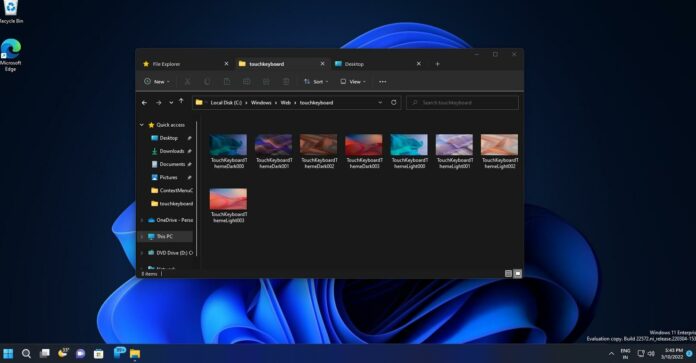 Windows 11 File Explorer tabs hands on