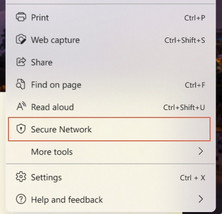 Edge Secure Network