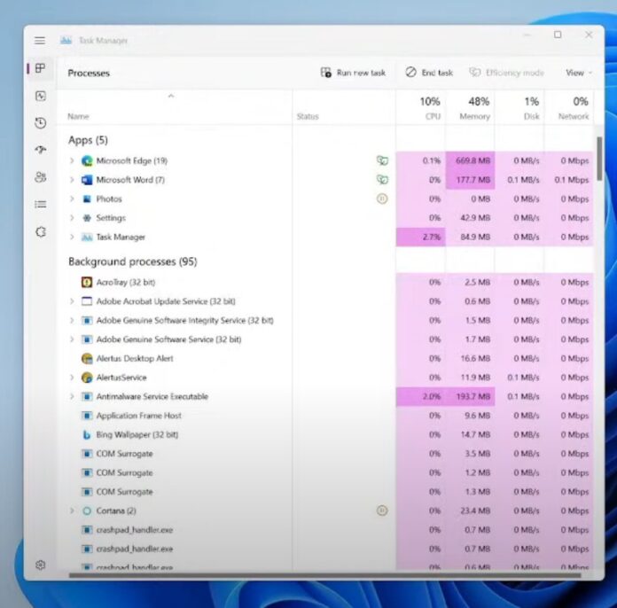 Microsoft teases a new colourful Task Manager for Windows 11
