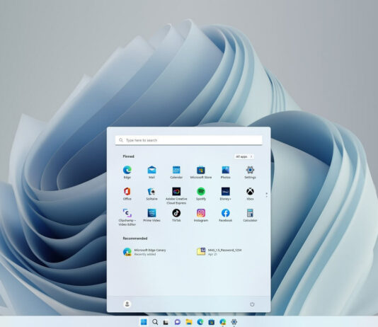 Windows 11 Start menu update