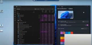 Windows 11 colourful Task Manager