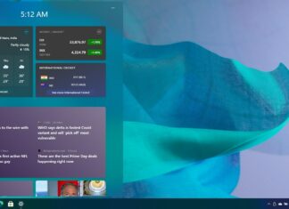 Windows 11 widgets