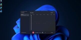 Windows 11 Sound Recorder app