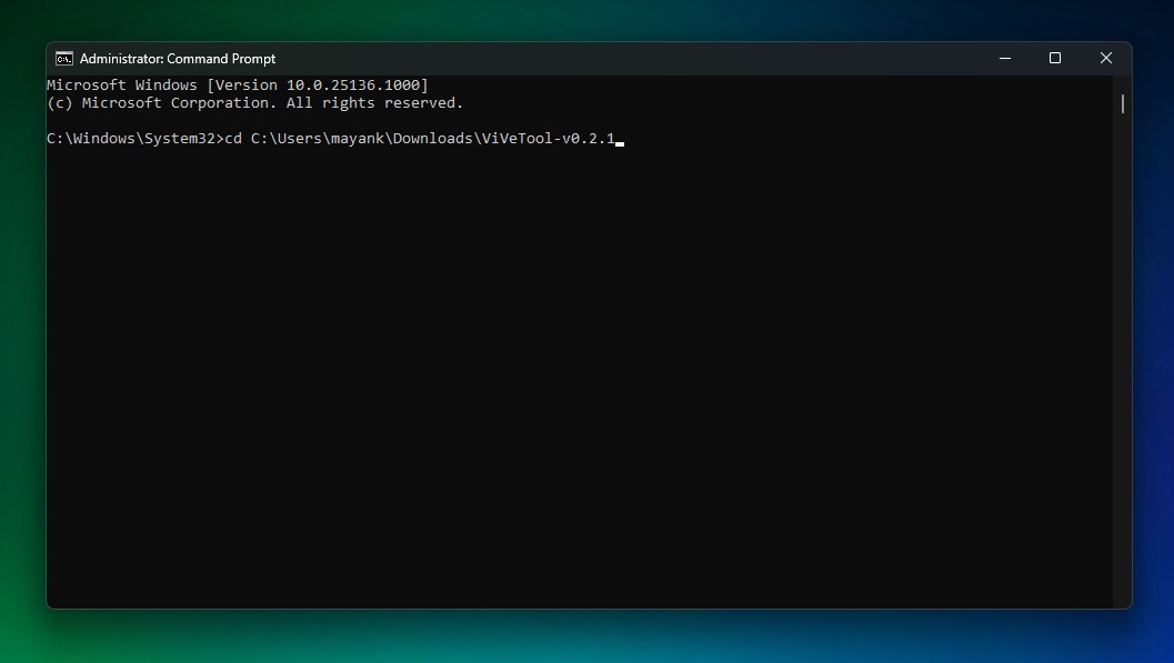 Command Prompt