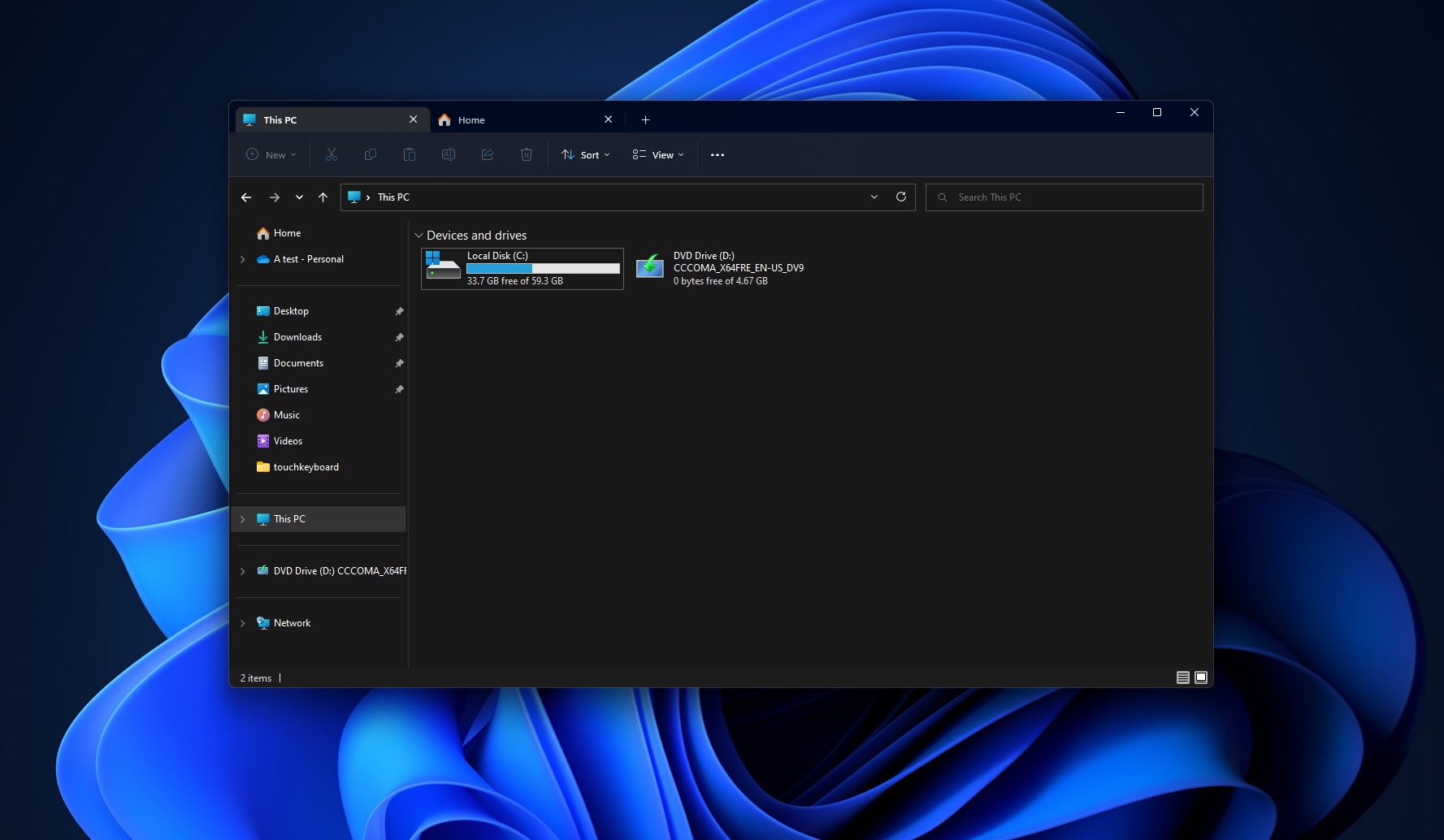 Enable tabs in File Explorer for Windows 11