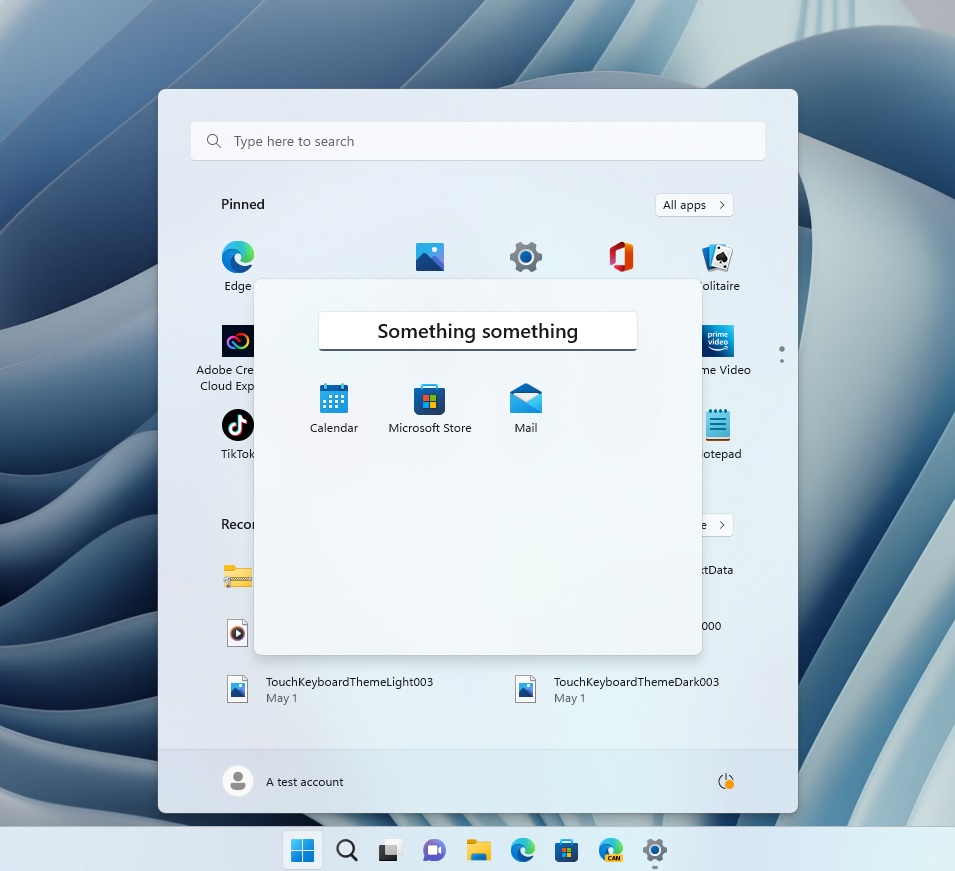 Windows 11 22H2 Start folders