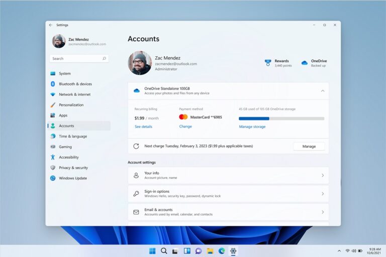 Windows 11 preview update enables deeper OneDrive integration  Hiswai