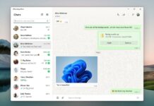Windows 11 WhatsApp UWP