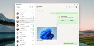 Windows 11 WhatsApp UWP