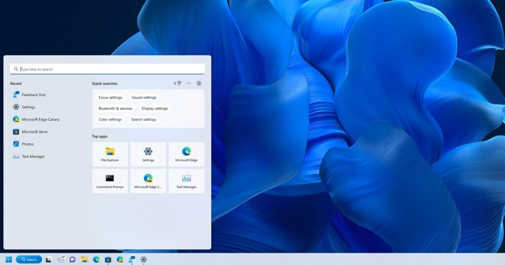 Hate the new giant search bar on Windows 11? Microsoft is working on a ...