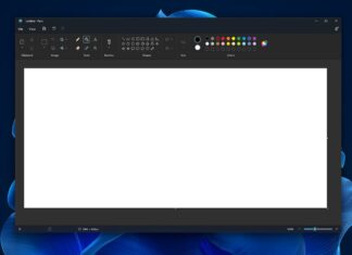 Windows 11 Paint dark mode