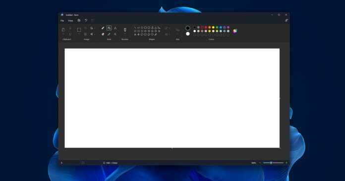 Windows 11 Paint dark mode