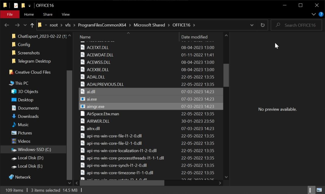 disable artificial intelligence ai host for the microsoft windows operating system