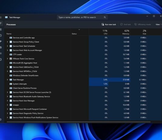 Windows 11 AI host process