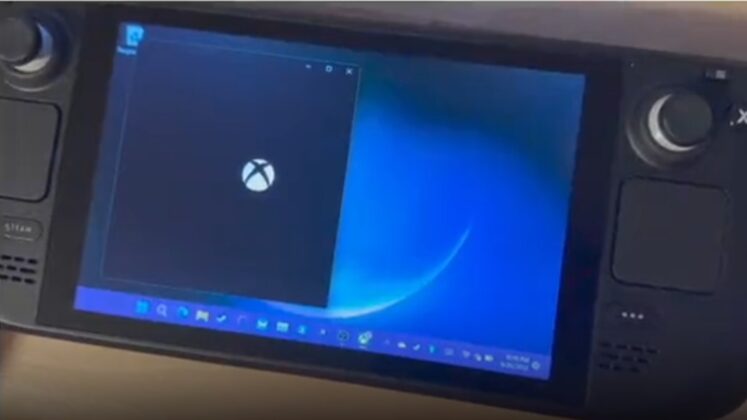 Windows 11 on a handheld PC